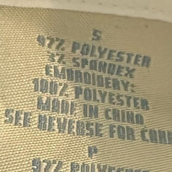 Penmans off white blouse 3/4 sleeves embroidered embellishment button up Size S - Picture 12 of 12